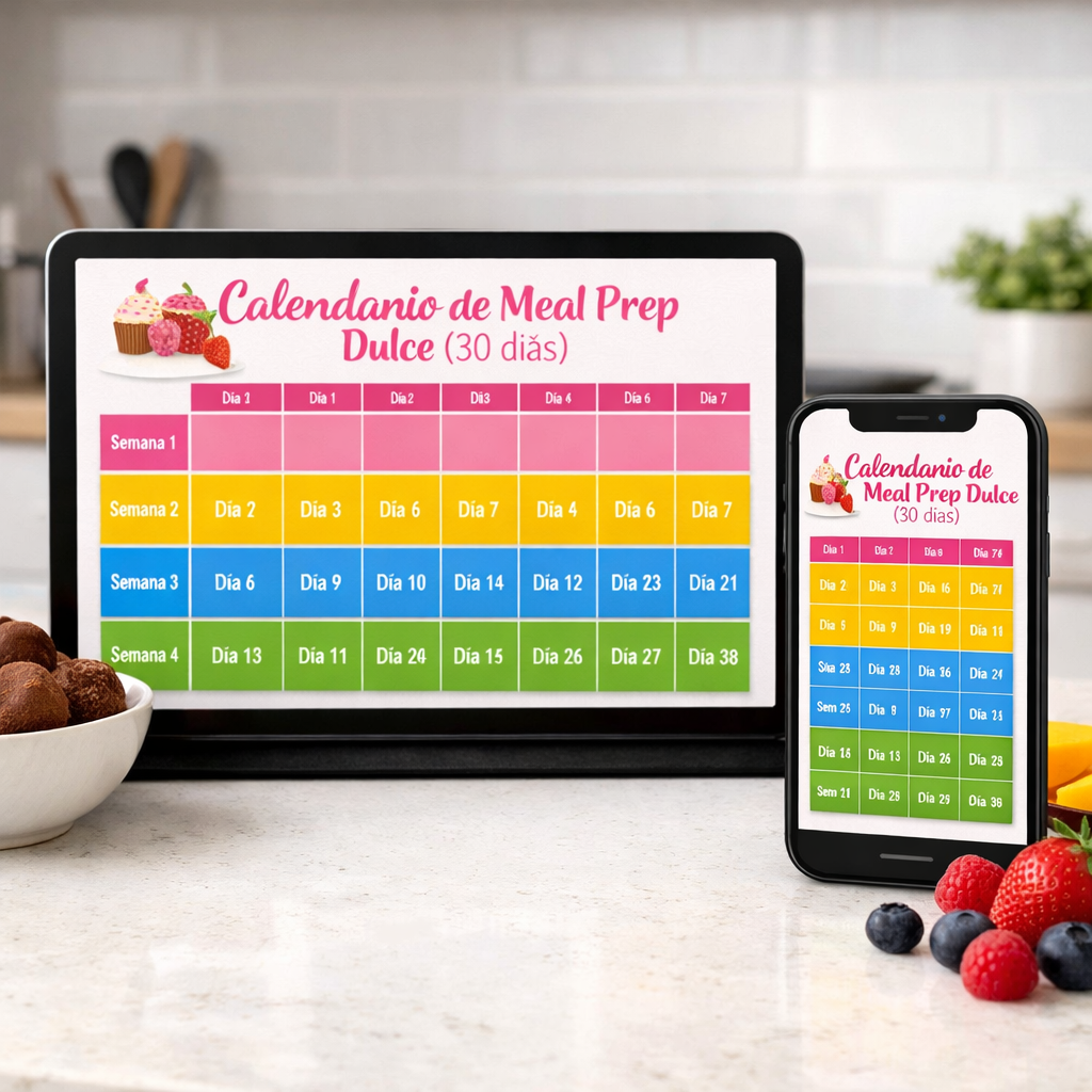 Calendario de Meal Prep